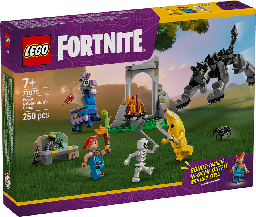 LEGO Fortnite Muzaffer ve Tamirci Çırağı'nın Kampı 77075