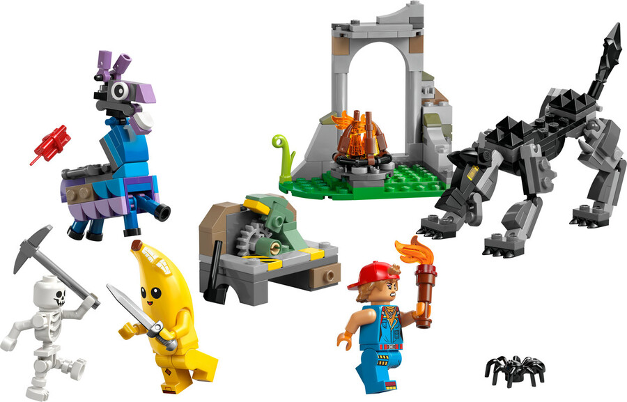 LEGO Fortnite Muzaffer ve Tamirci Çırağı'nın Kampı 77075