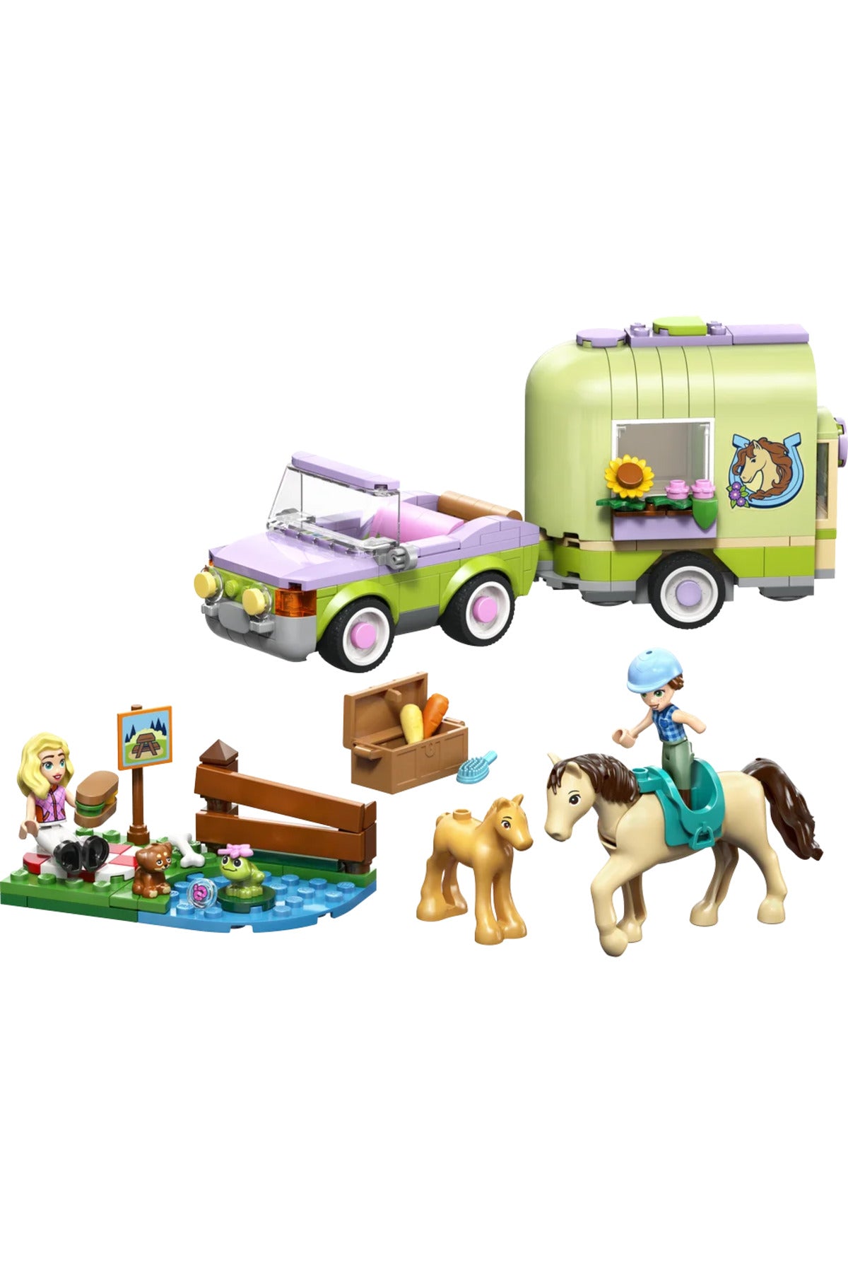 LEGO Friends At ve Tay Römorku 42695