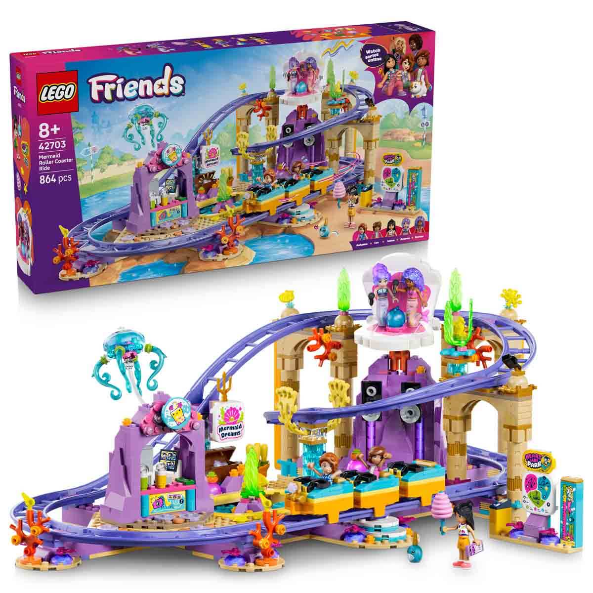 LEGO Friends Deniz Kızı Hız Treni Yapım Seti