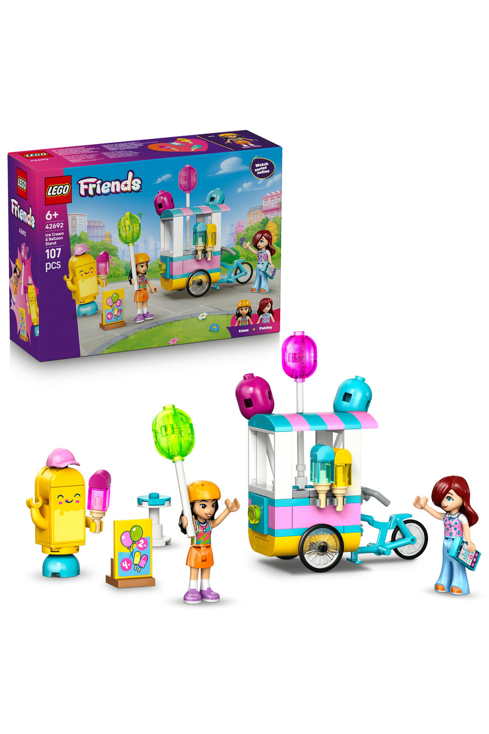 LEGO Friends Dondurma ve Balon Standı 42692