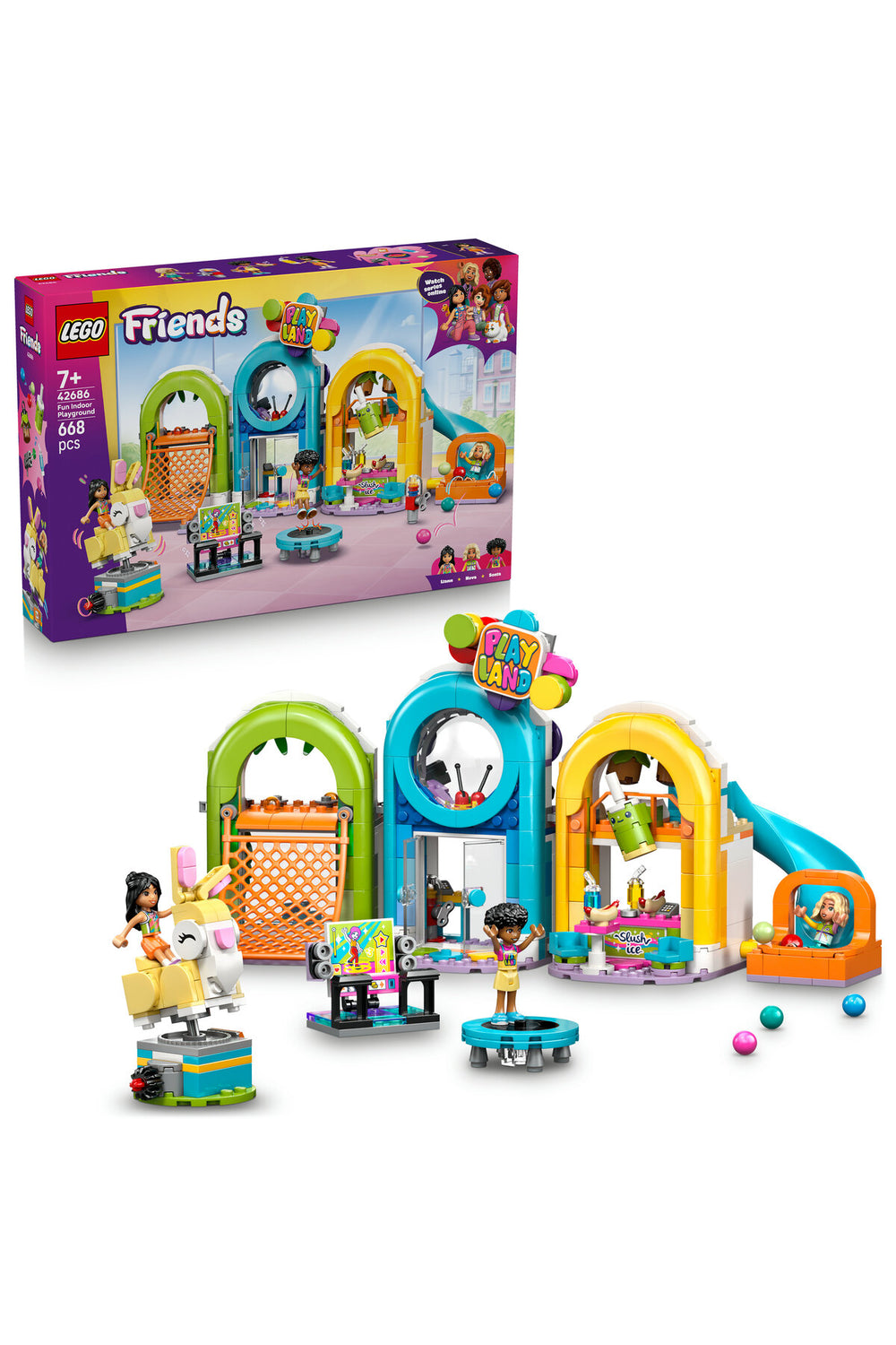 LEGO Friends Eğlenceli Kapalı Oyun Parkı 42686