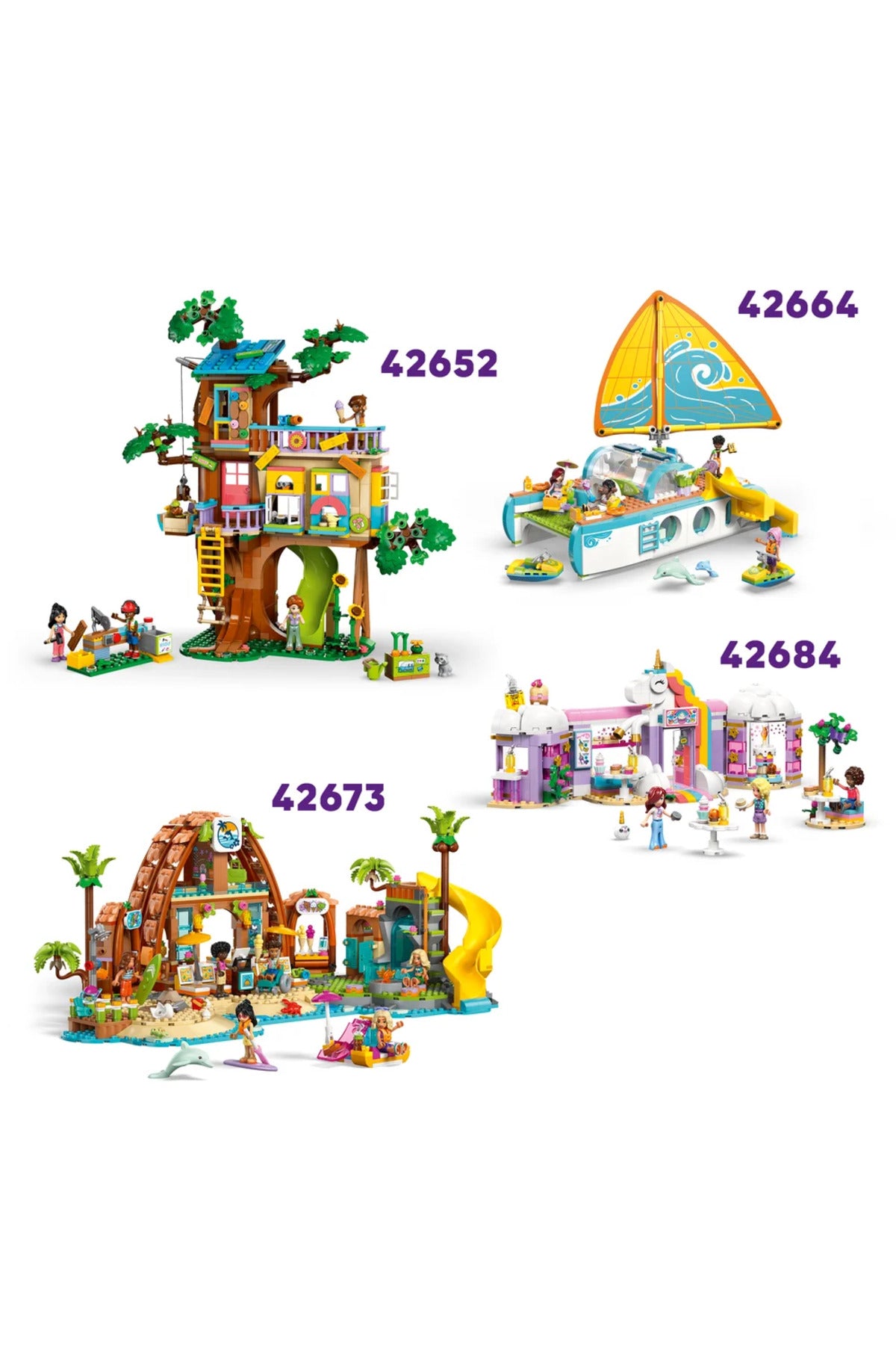 LEGO Friends Fok Balıklı Yazlık Ev 42699
