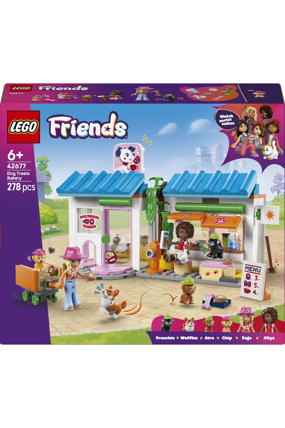 LEGO Friends Köpek Ödülleri Pastanesi 42677