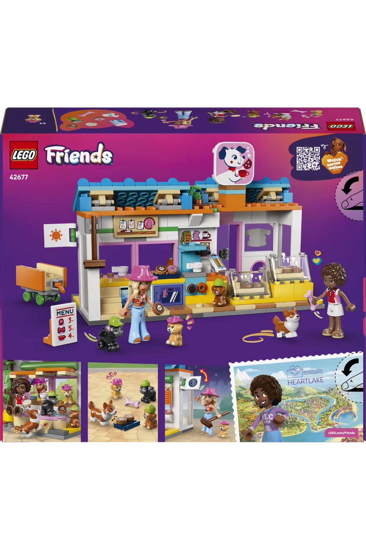 LEGO Friends Köpek Ödülleri Pastanesi 42677