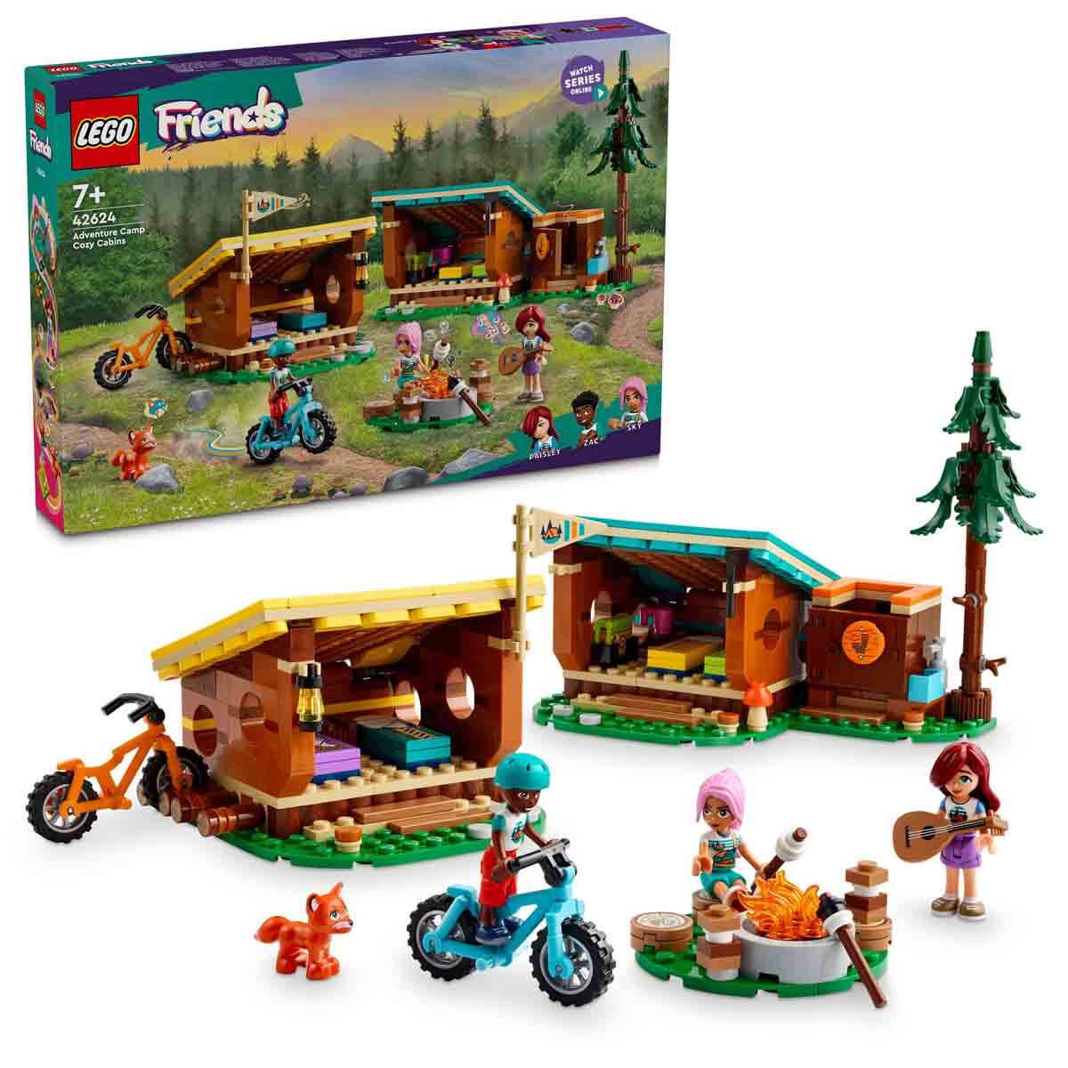 LEGO Friends Macera Kampı Şirin Kulübeler
