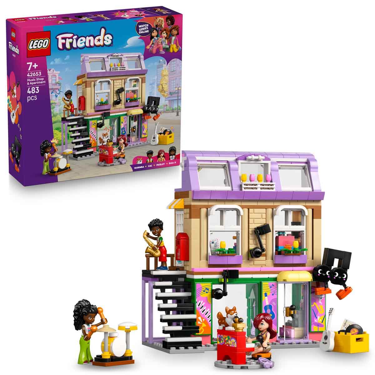 LEGO Friends Müzik Mağazası ve Daire