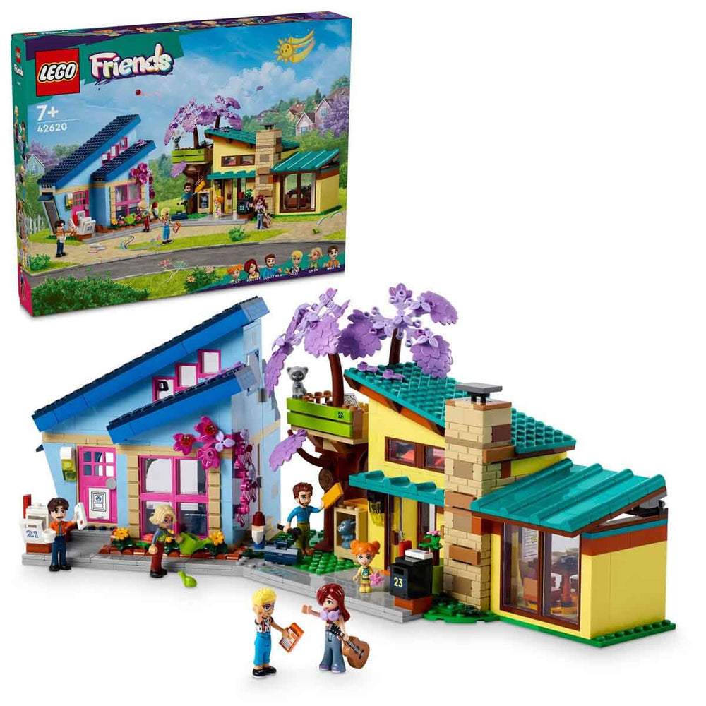 LEGO Friends Olly ve Paisley nin Aile Evleri
