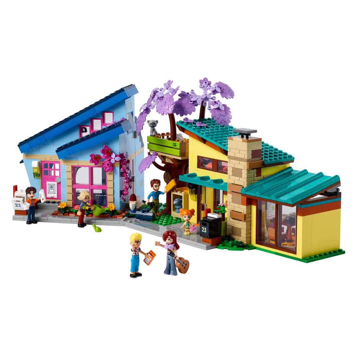 LEGO Friends Olly ve Paisley nin Aile Evleri