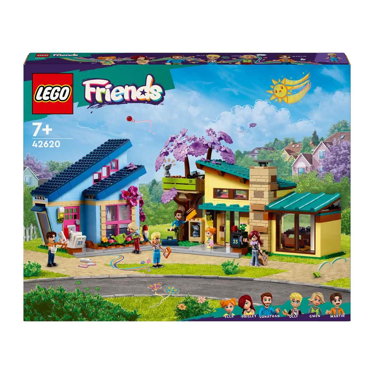 LEGO Friends Olly ve Paisley nin Aile Evleri