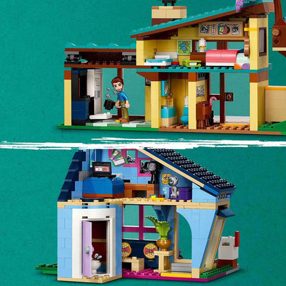 LEGO Friends Olly ve Paisley nin Aile Evleri