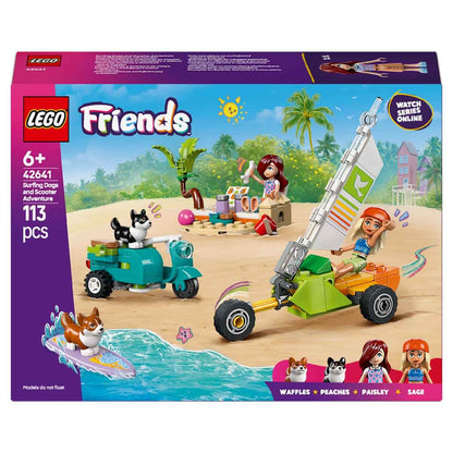 LEGO Friends Sörfçü Köpekler ve Scooter Macerası