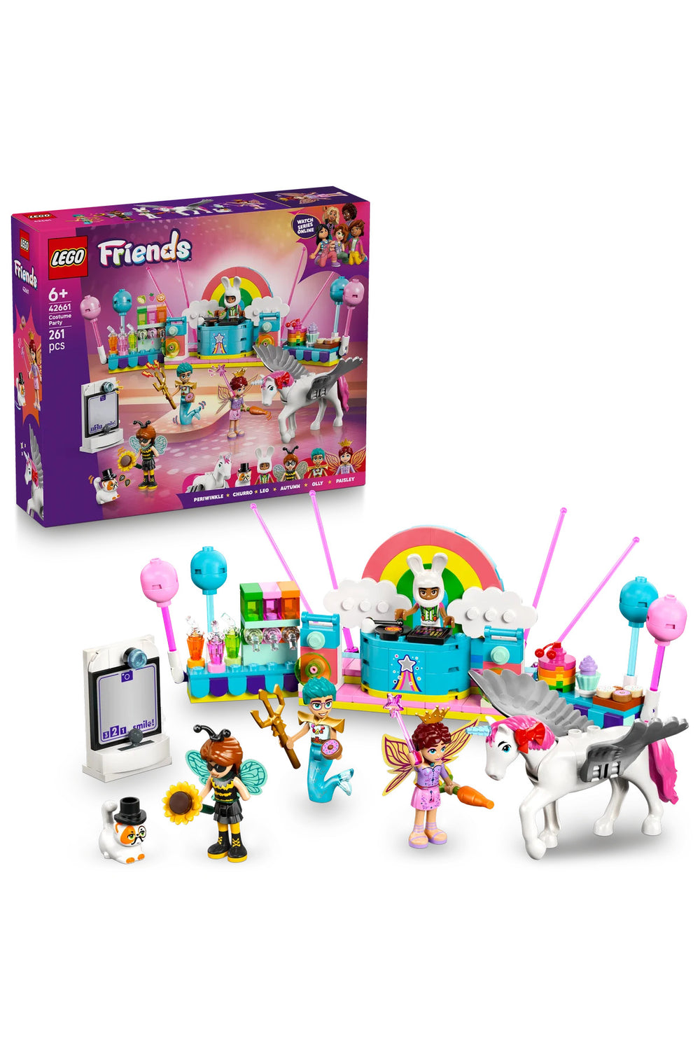 LEGO Friends Tek Boynuzlu At ve Peri ile Parti 42661