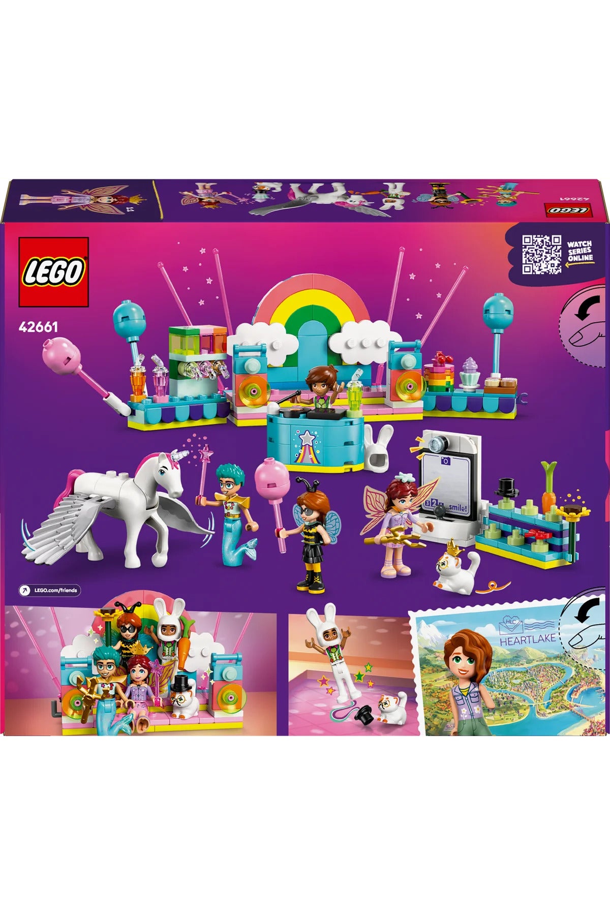 LEGO Friends Tek Boynuzlu At ve Peri ile Parti 42661