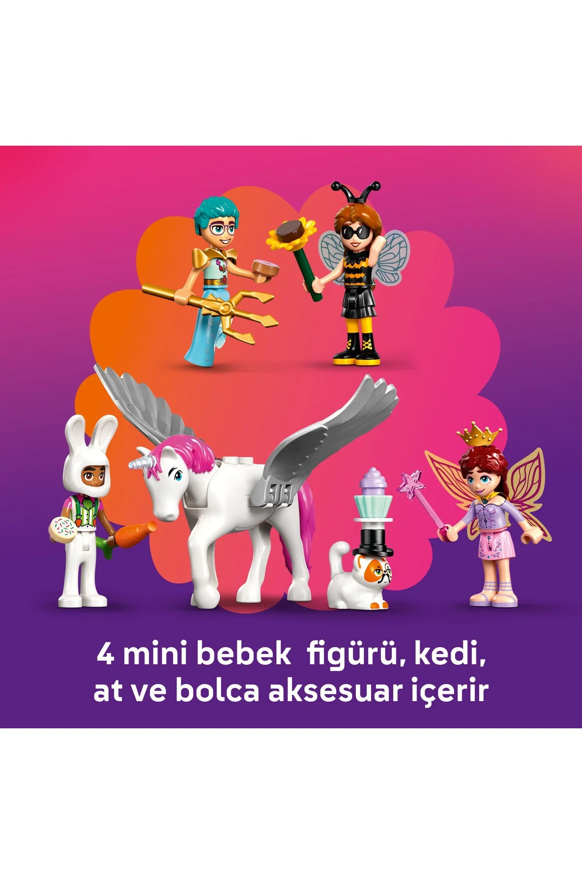 LEGO Friends Tek Boynuzlu At ve Peri ile Parti 42661