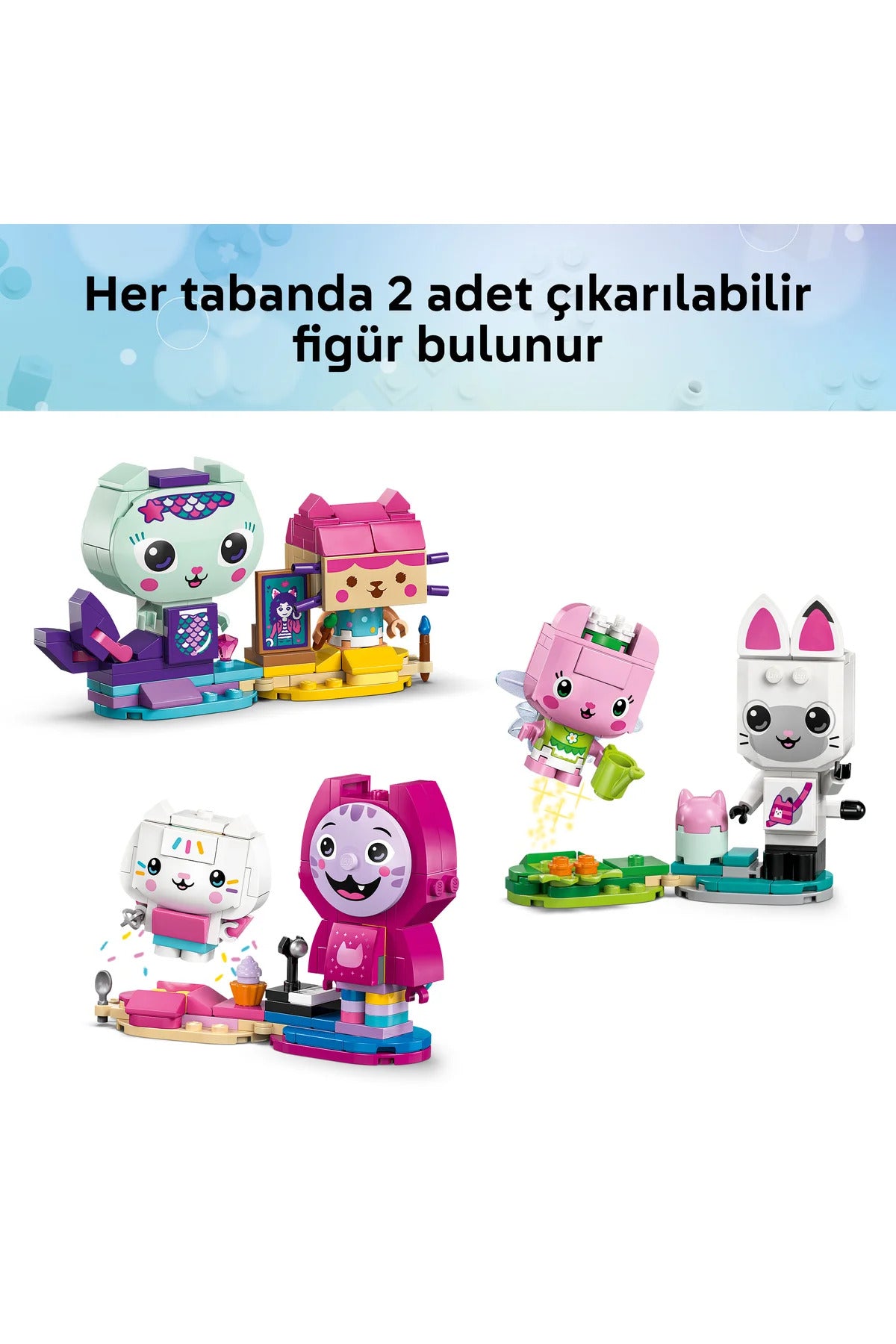 LEGO Gabby'nin Parçalarla Yapılan Kedi Arkadaşları 11215