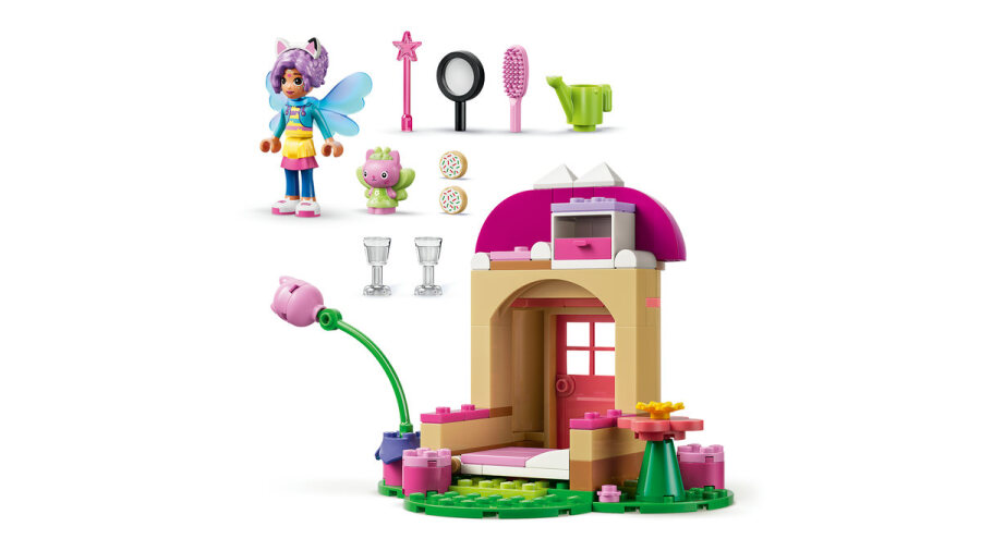 LEGO Gabby s Dollhouse Peri Kedinin Bahçe Evi 11212