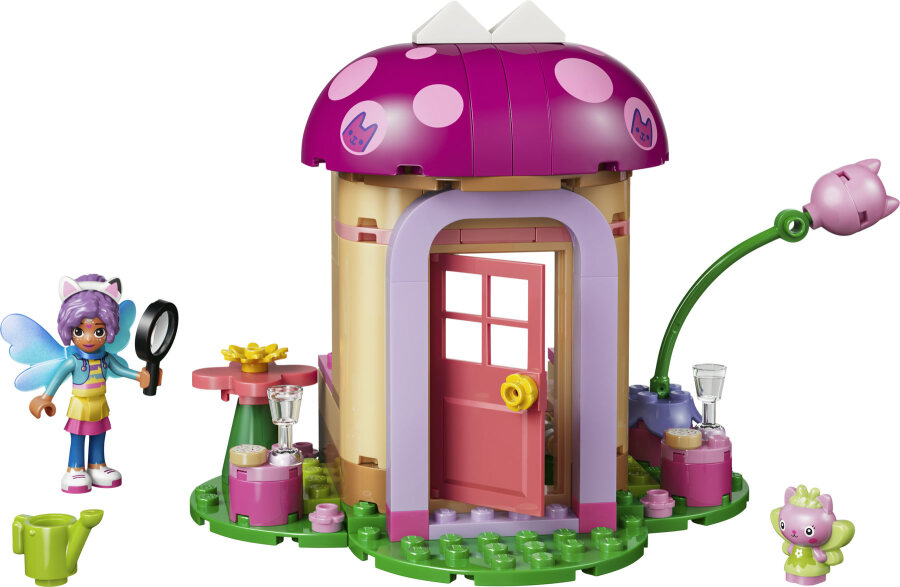 LEGO Gabby s Dollhouse Peri Kedinin Bahçe Evi 11212