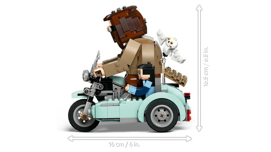LEGO Harry Potter Hagrid ve Harry'nin Motosiklet Yolculuğu 76443