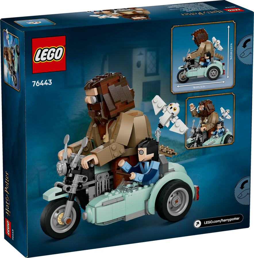 LEGO Harry Potter Hagrid ve Harry'nin Motosiklet Yolculuğu 76443