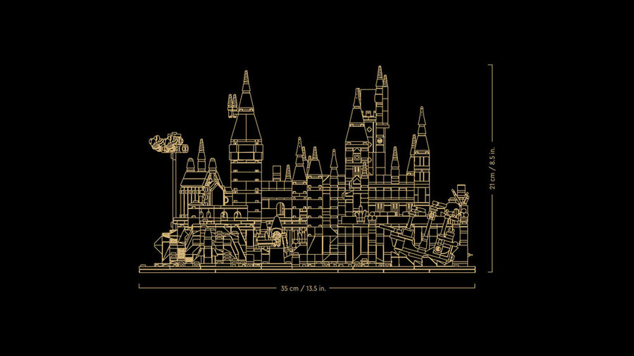 LEGO Harry Potter Hogwarts Şatosu ve Bahçesi 76419