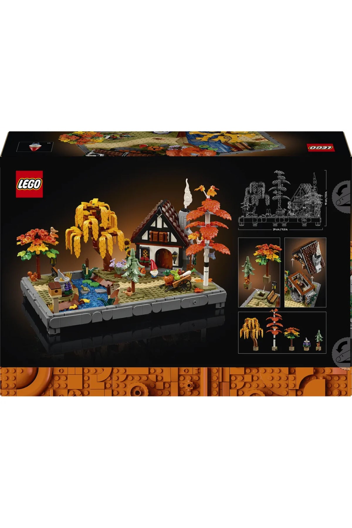 LEGO Icons Sonbahar Bağ Evi Bahçesi 11372