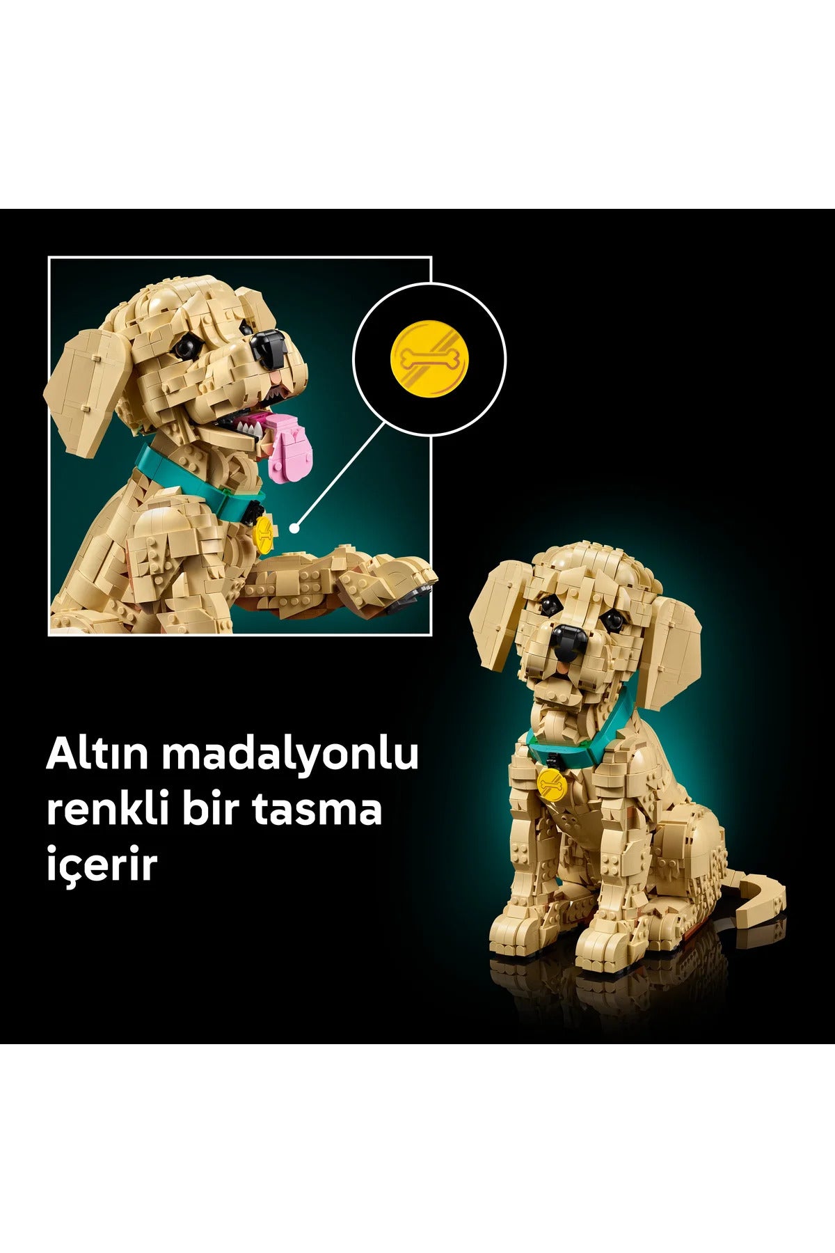 LEGO Icons Yavru Golden Retriever 11384