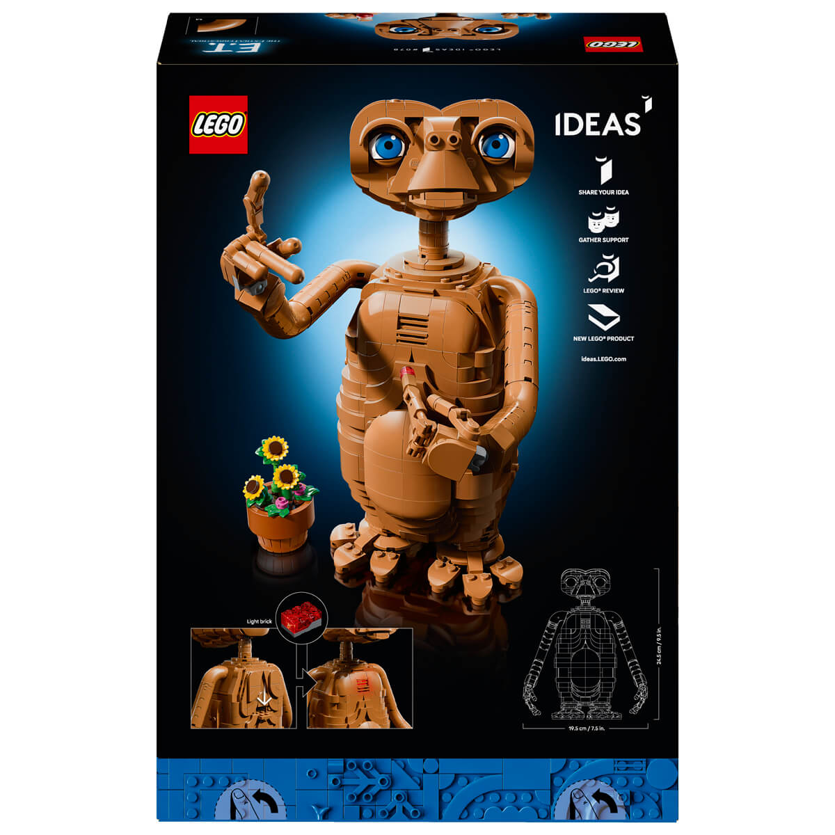 LEGO Ideas E.T. The Extra-Terrestrial  Yapım Seti