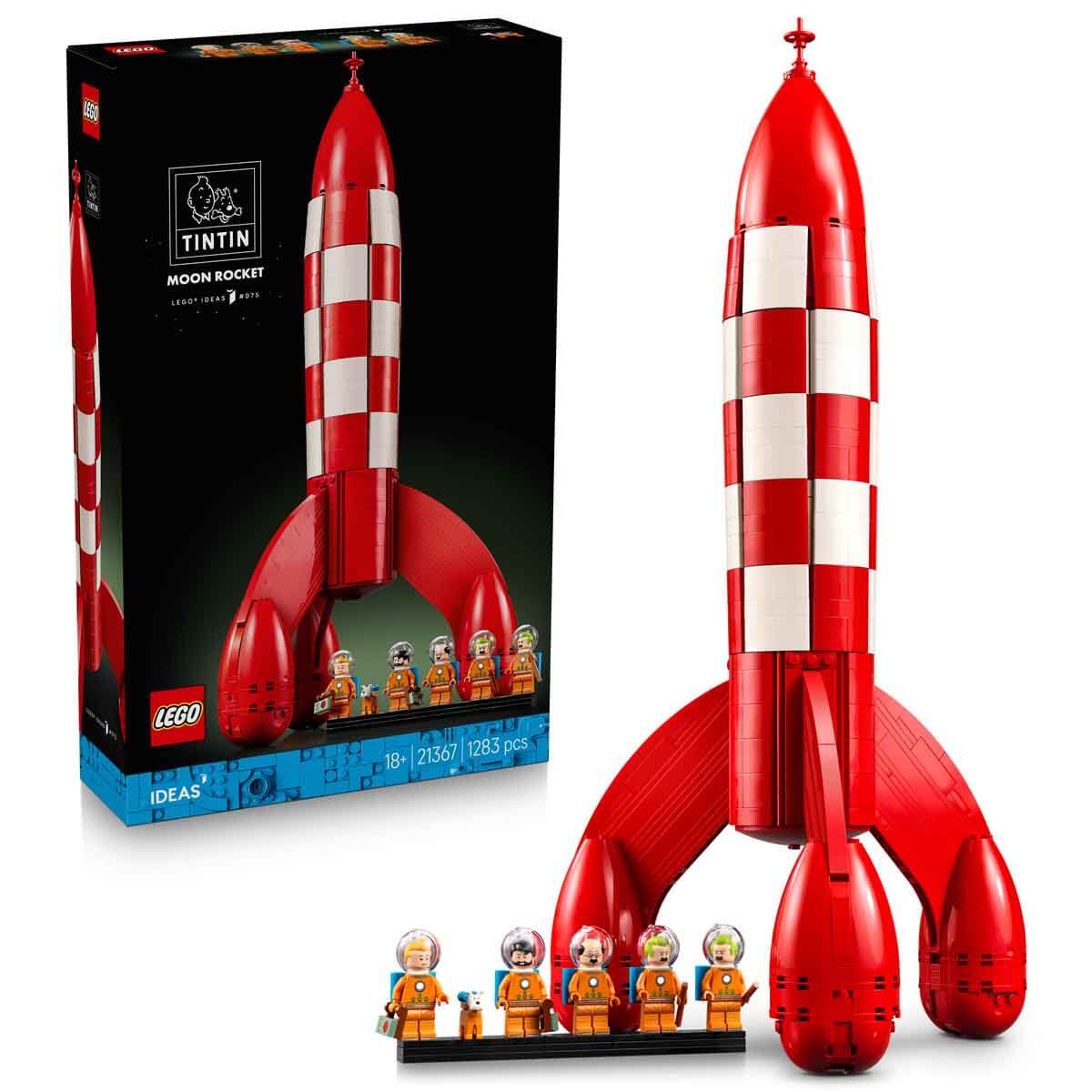 LEGO Ideas Tintin Ay Roketi