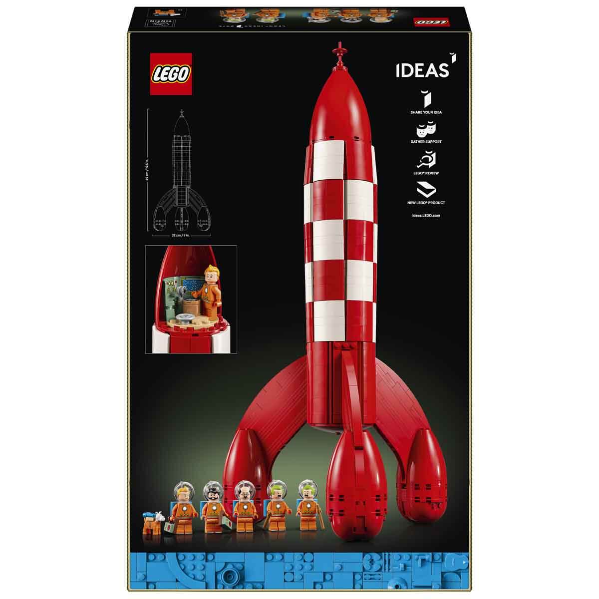 LEGO Ideas Tintin Ay Roketi