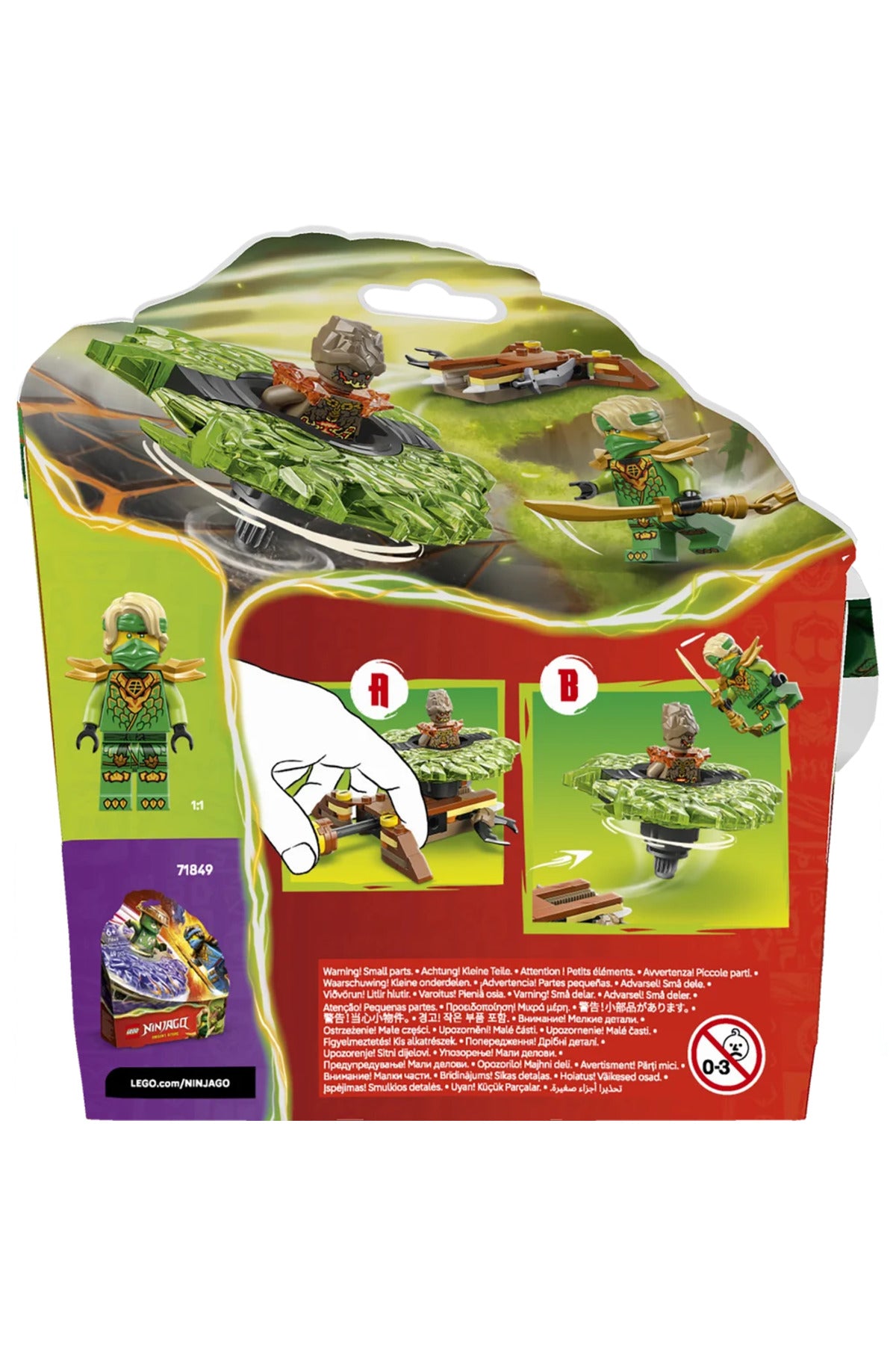 LEGO Lloyd Ve Toprak Canavarı Topacına Karşı 71580