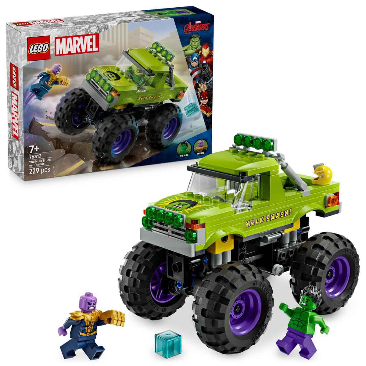LEGO Marvel Hulk Kamyonu Thanos'a Karşı 76312
