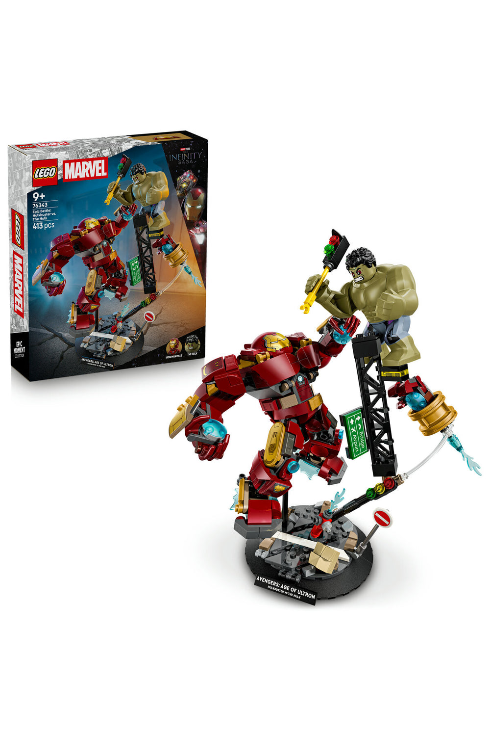 LEGO Marvel Hulkbuster Hulk'a Karşı 76343