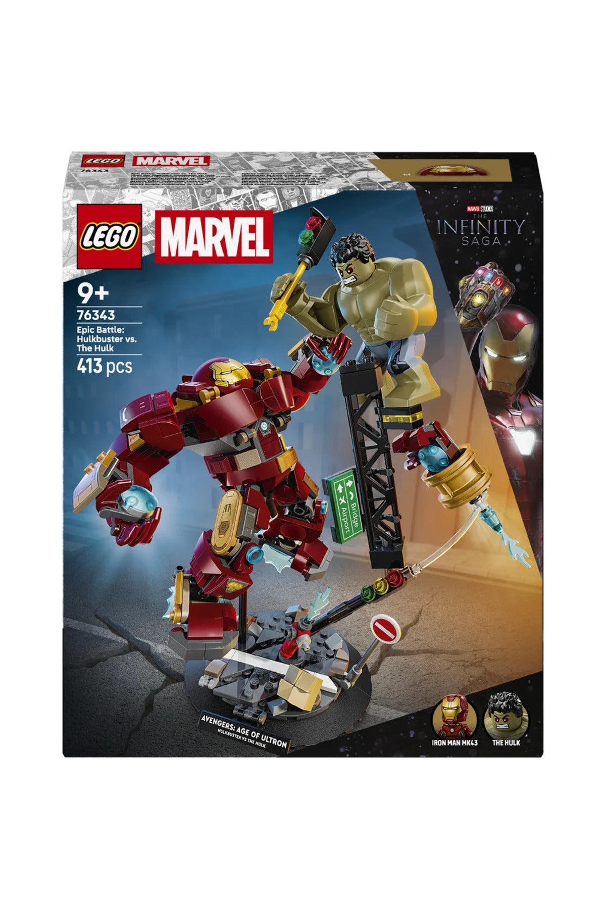 LEGO Marvel Hulkbuster Hulk'a Karşı 76343