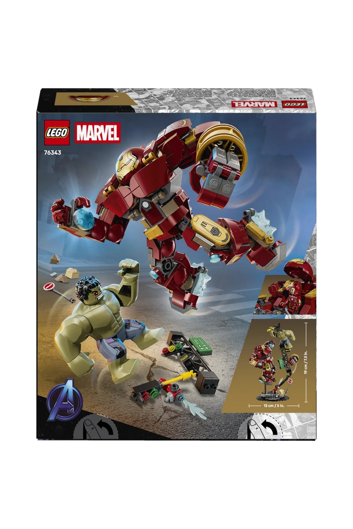 LEGO Marvel Hulkbuster Hulk'a Karşı 76343