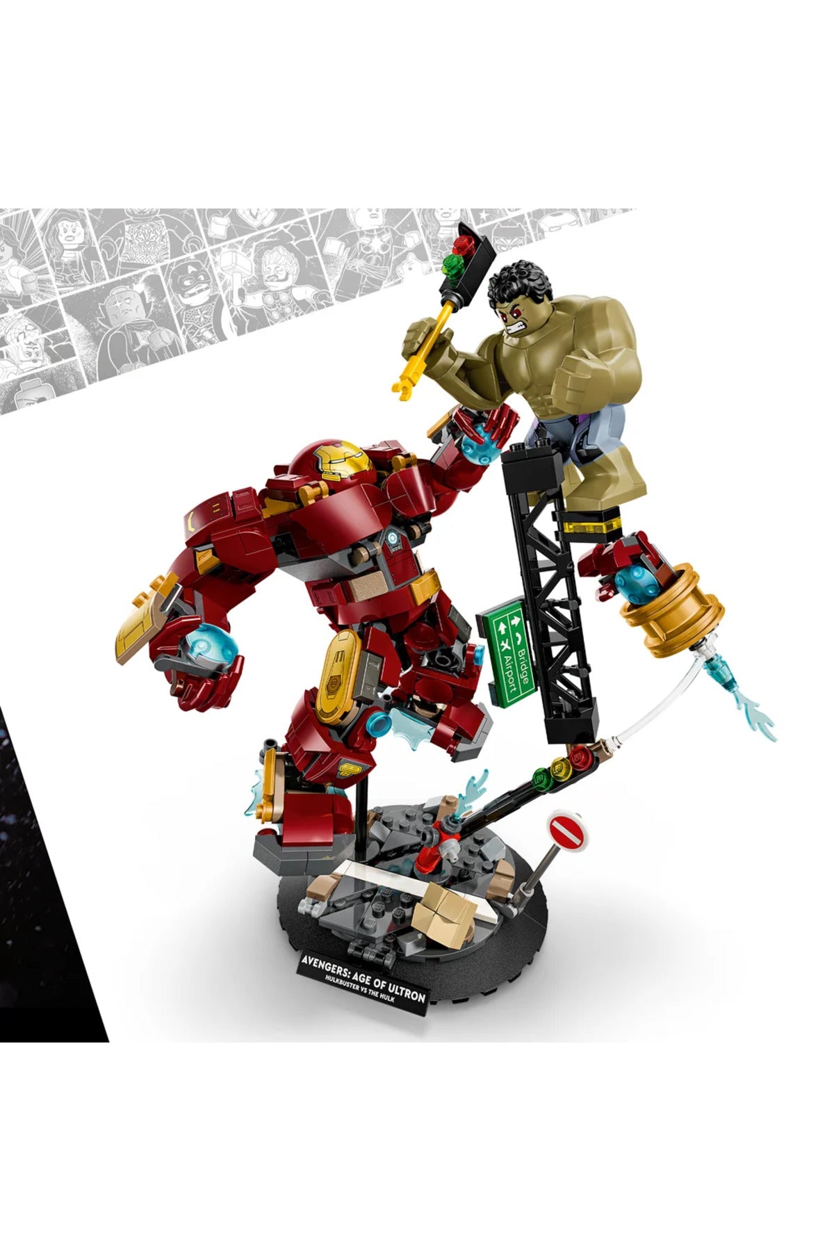 LEGO Marvel Hulkbuster Hulk'a Karşı 76343