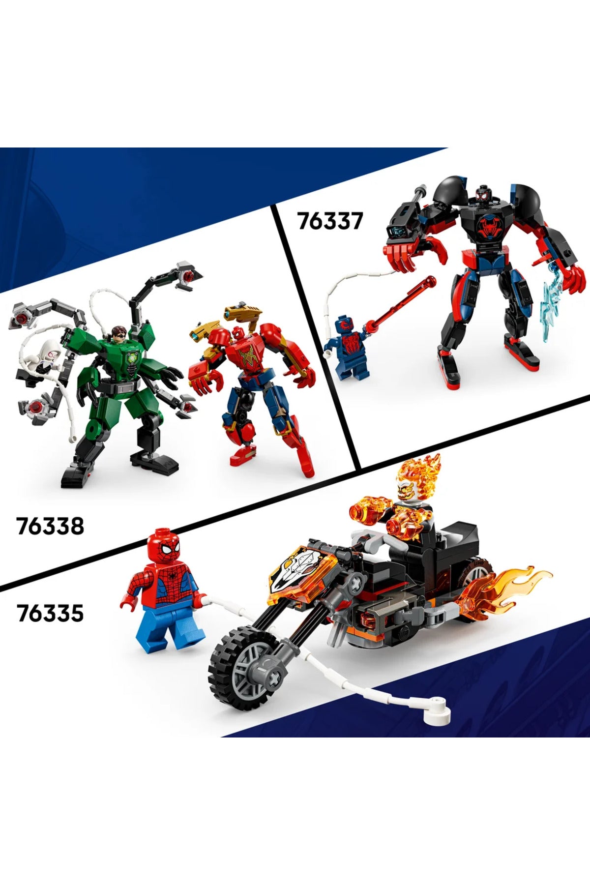 LEGO Marvel Örümcek Adam Arabası Venomlaşmış Wolverine Karşı 76336