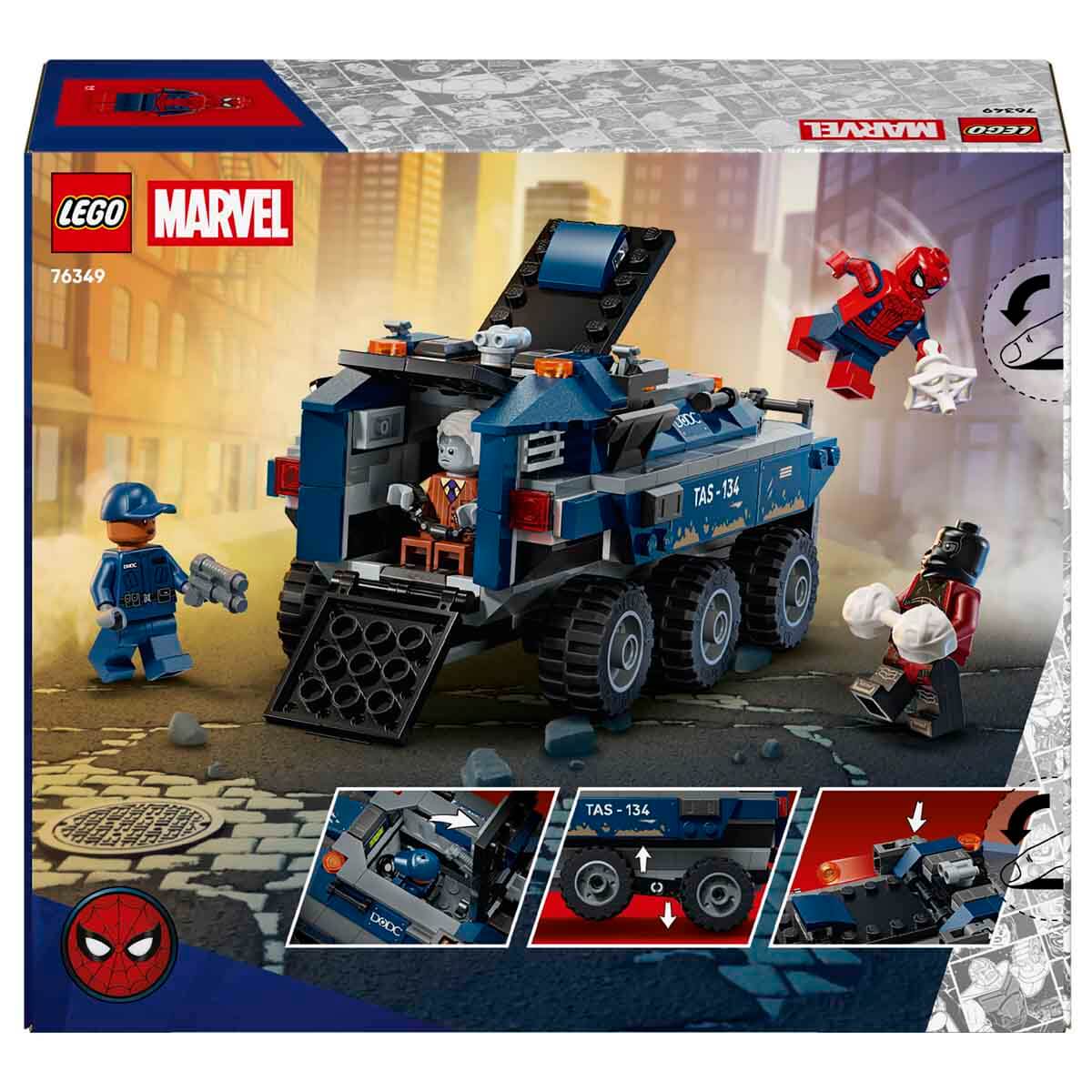 LEGO Marvel Örümcek Adam Hapishane Nakliye Aracı