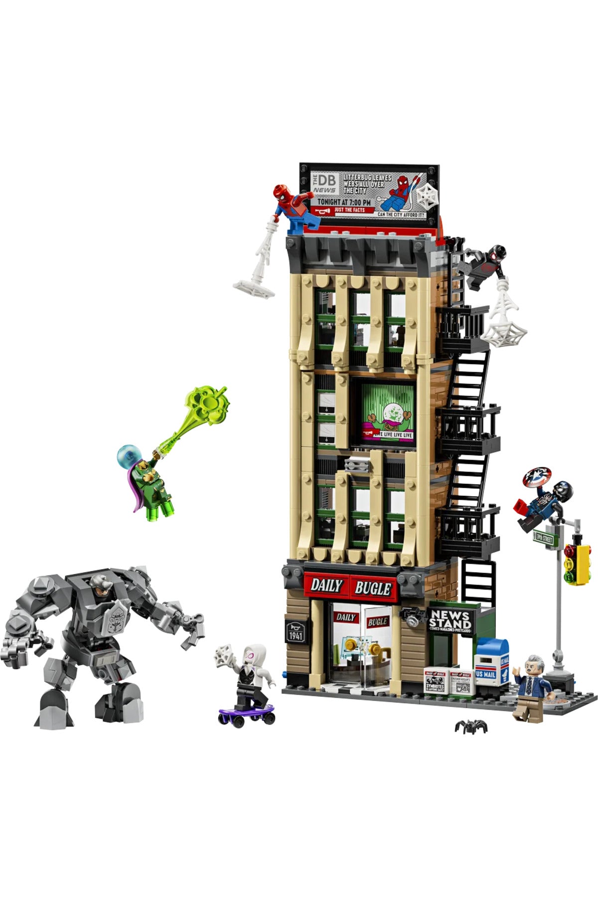 LEGO Marvel Örümcek Adam Mysterio'ya Karşı 76342