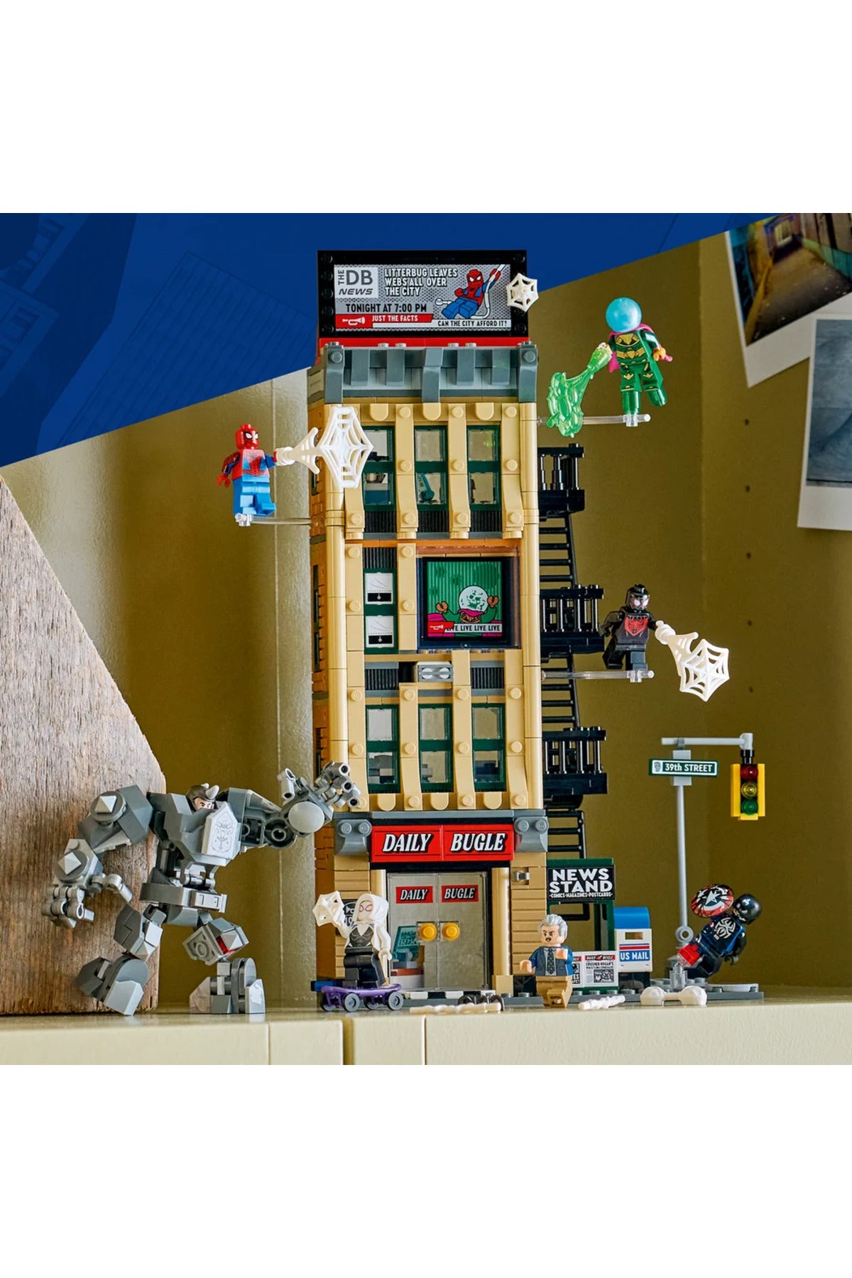 LEGO Marvel Örümcek Adam Mysterio'ya Karşı 76342