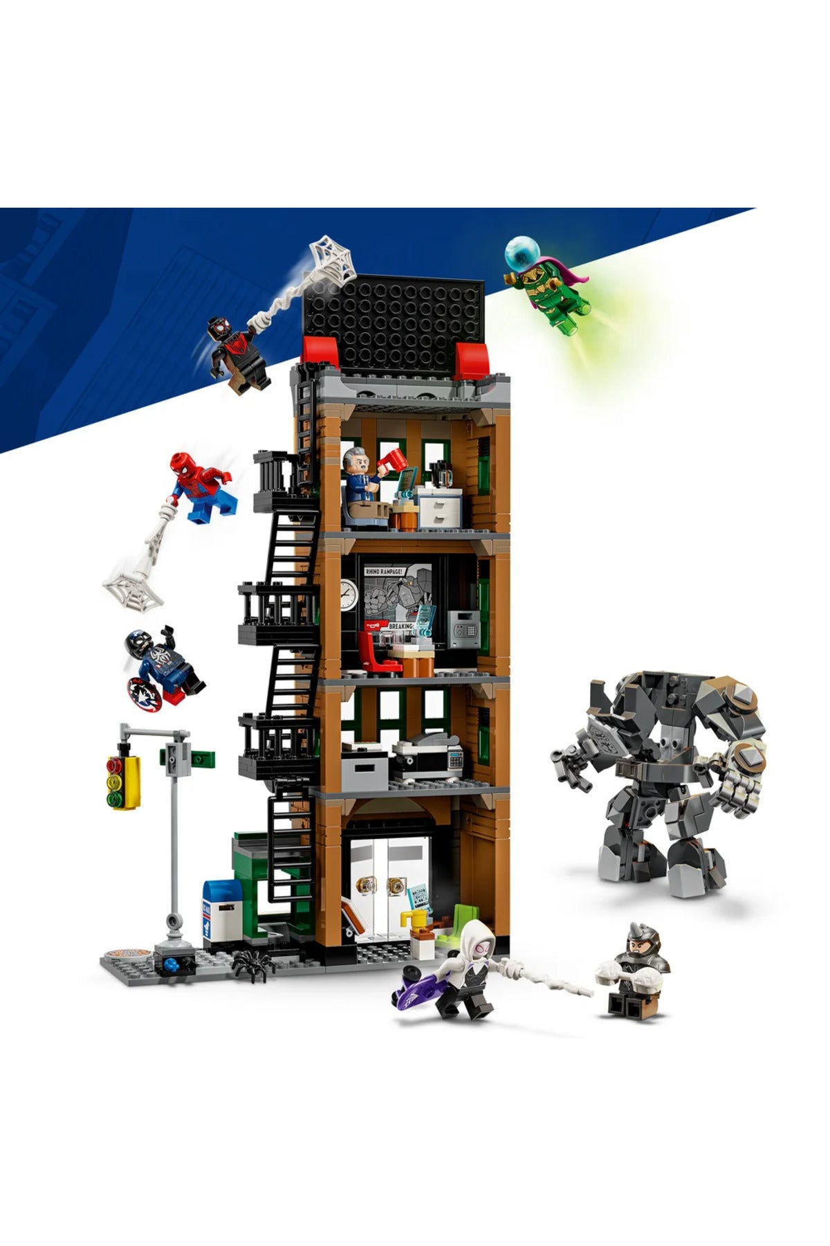 LEGO Marvel Örümcek Adam Mysterio'ya Karşı 76342