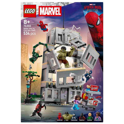 LEGO Marvel Örümcek Adam ve Hulk Destansı Çarpışma