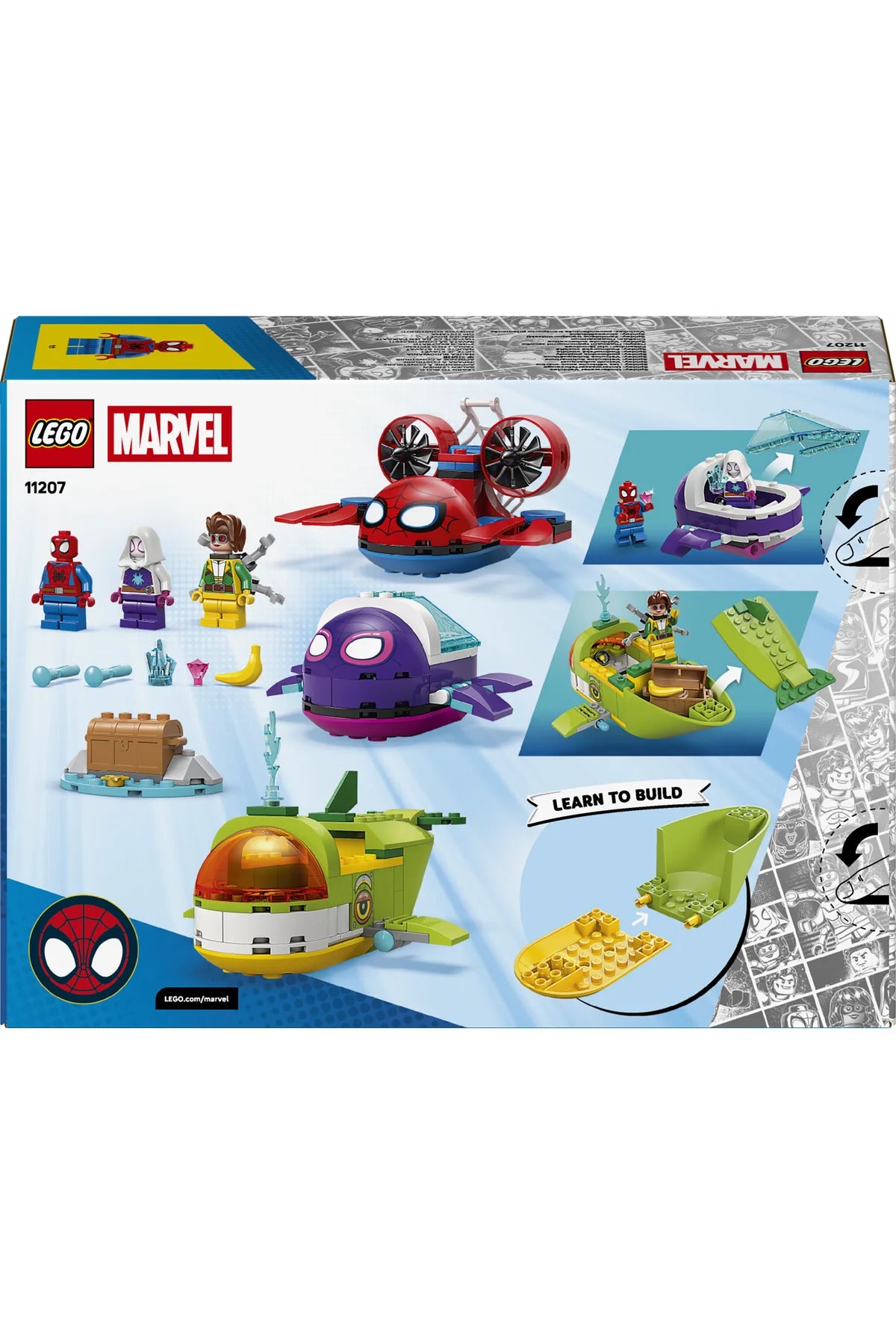LEGO Marvel Spidey Su Altı Araçları 11207