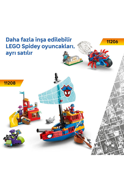 LEGO Marvel Spidey Su Altı Araçları 11207