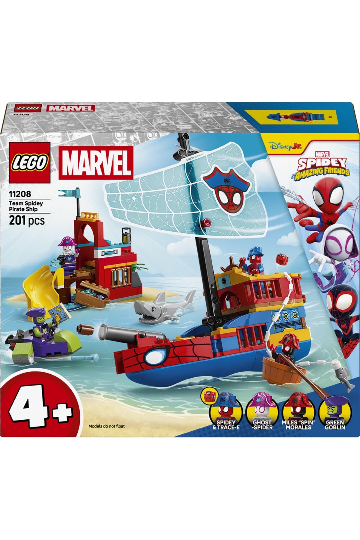 LEGO Marvel Spidey Takımı Korsan Gemisi 11208
