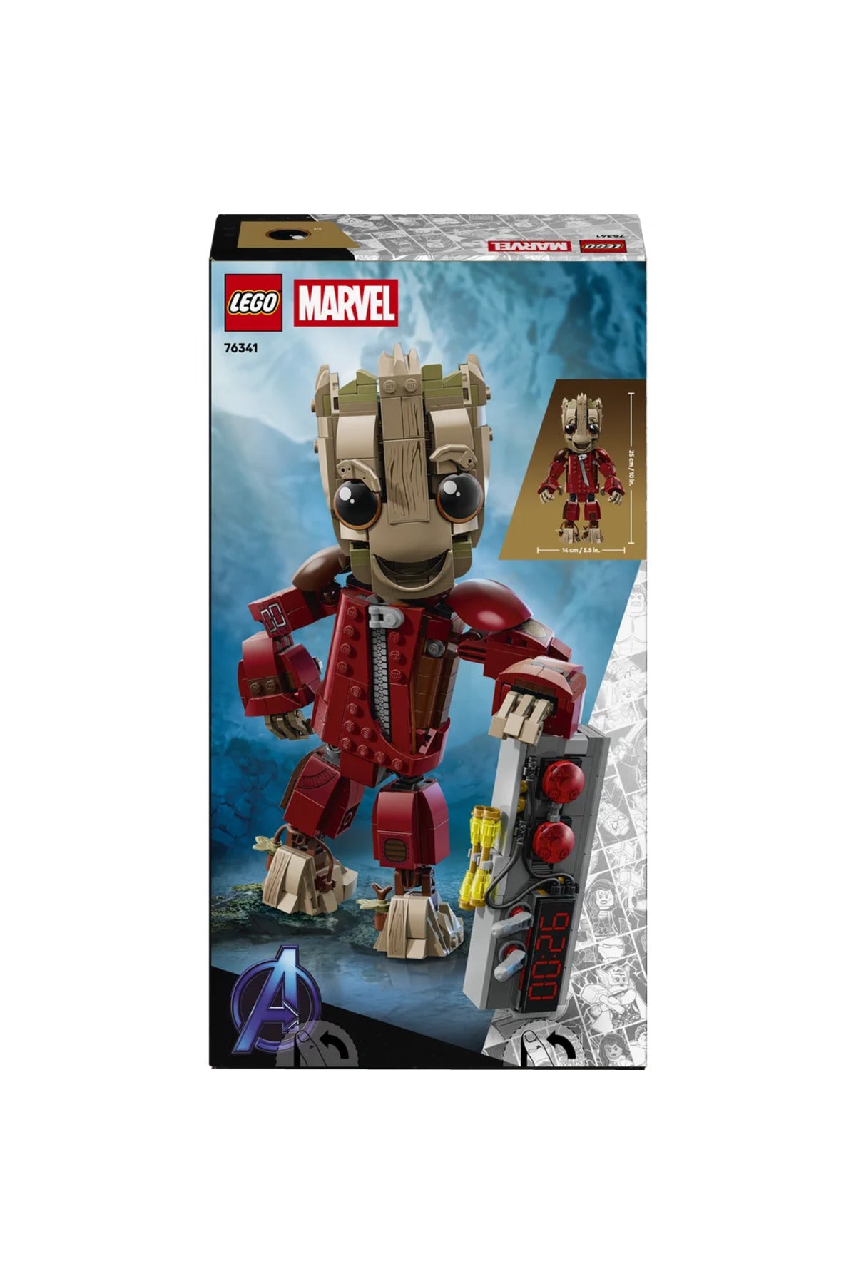 LEGO Marvel Yağmacı Tulumlu Groot 76341