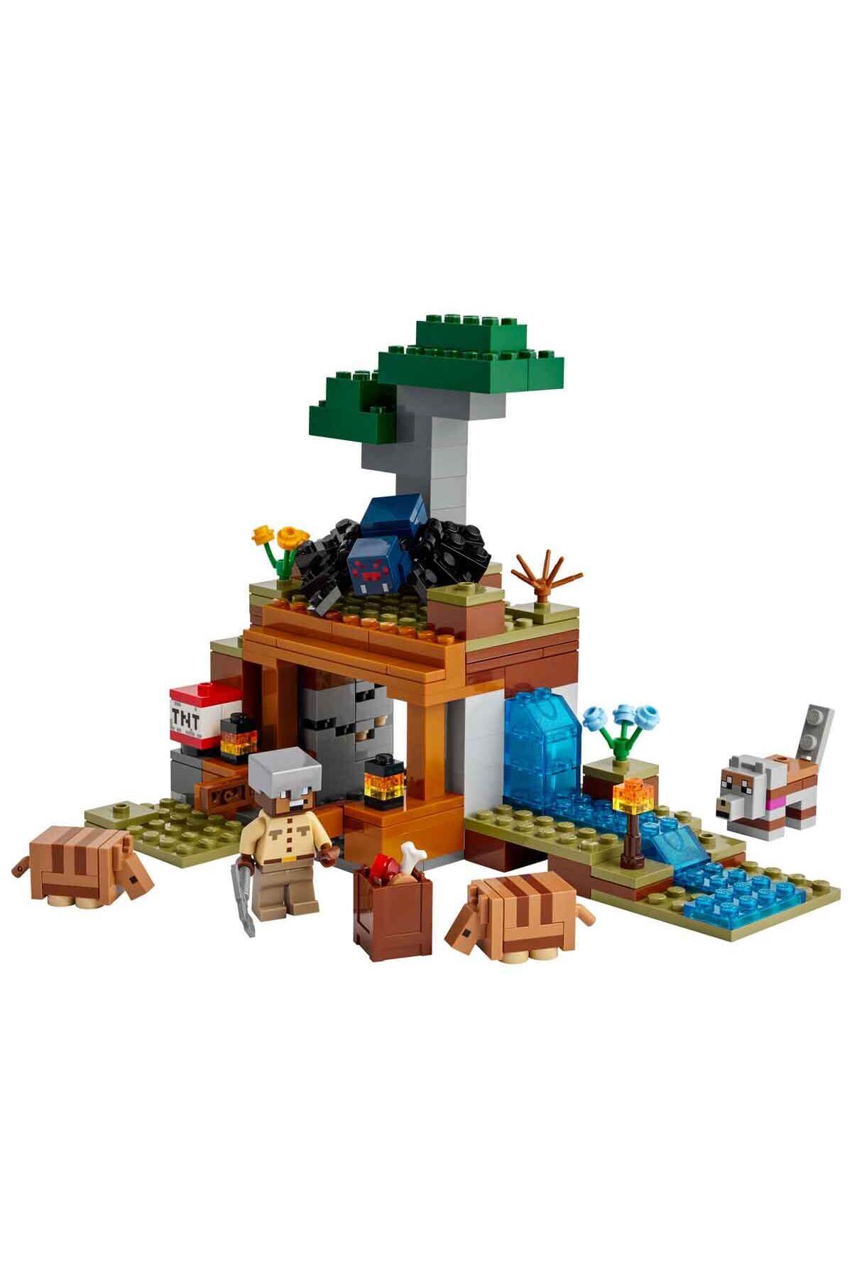 LEGO Minecraft Armadillo Maden Keşfi 21269