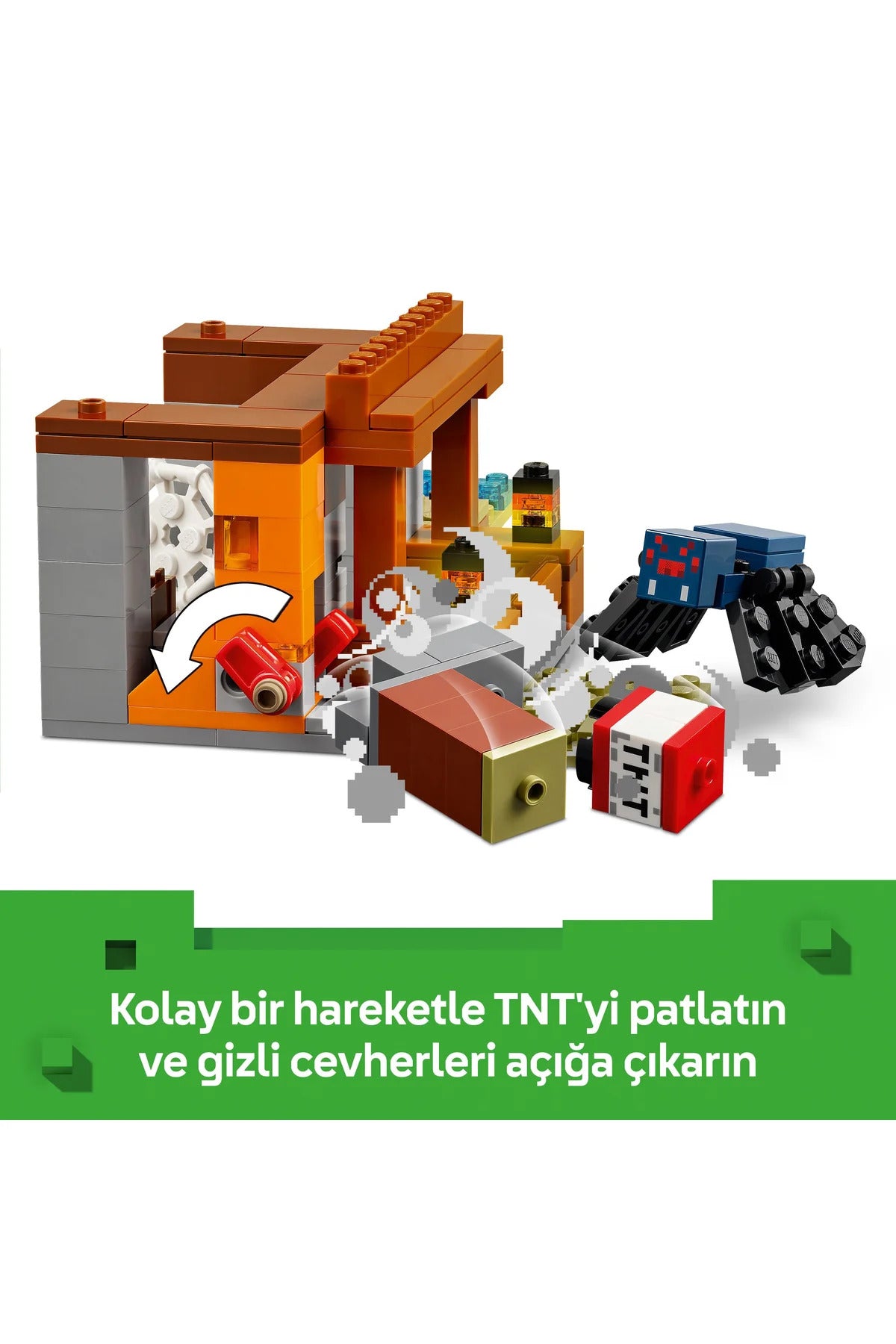 LEGO Minecraft Armadillo Maden Keşfi 21269