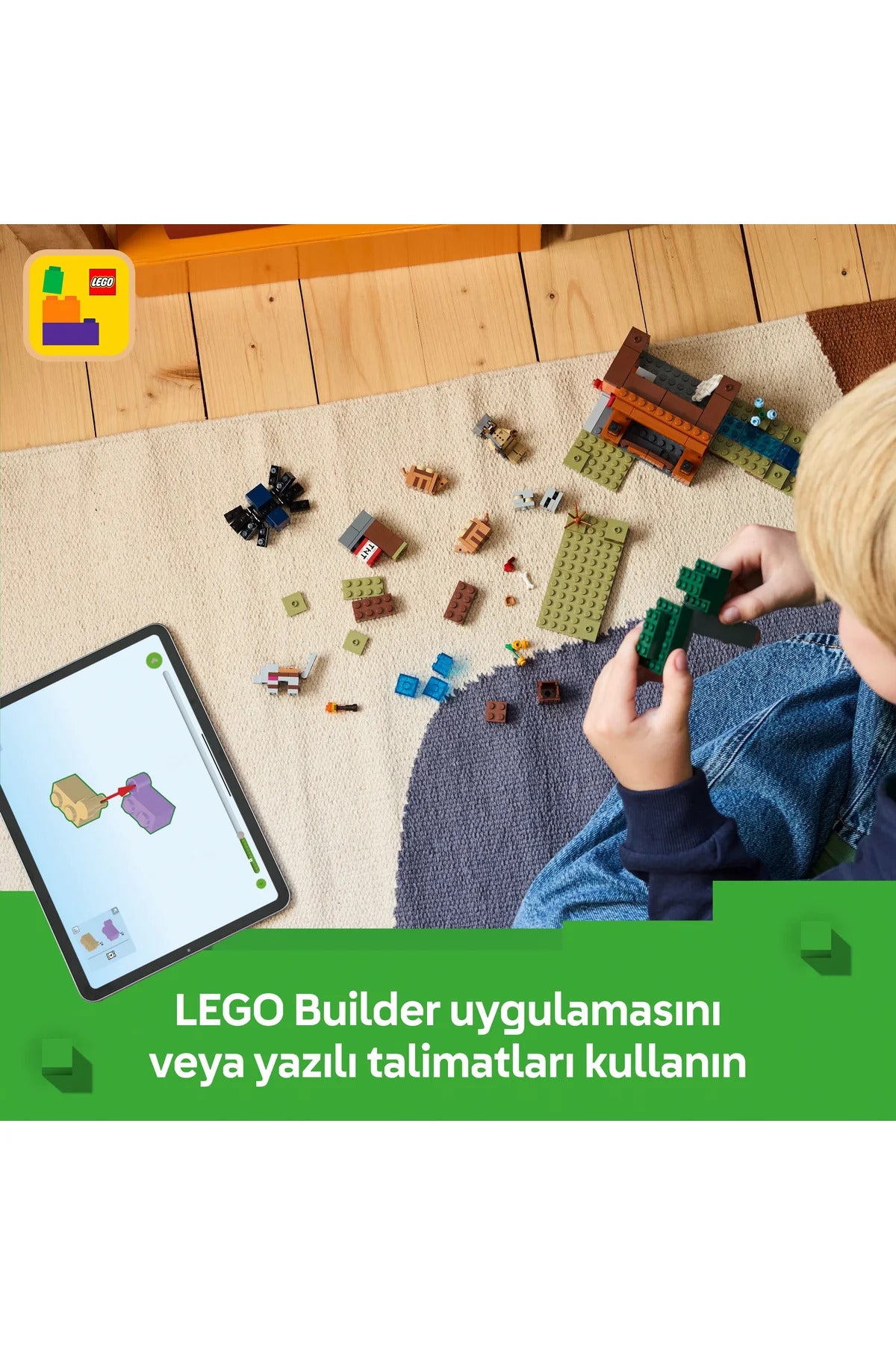 LEGO Minecraft Armadillo Maden Keşfi 21269
