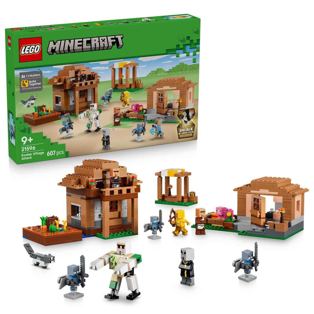 LEGO Minecraft Evoker Köy Saldırısı